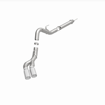 MagnaFlow CatBack 2018 Ford F-150 V6-3.0L Dual Exit Polished Stainless Exhaust - MF Series