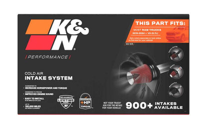 K&N 2019 Ram 1500 V8 5.7L F/I AirCharger Performance Intake