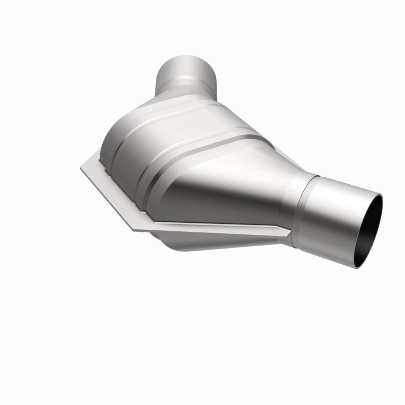 MagnaFlow Universal Catalytic Converter 2 inch Angled O/O PC2 Front