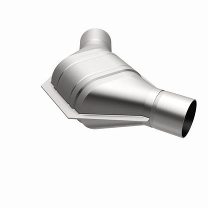 MagnaFlow Universal Catalytic Converter 2 inch Angled O/O PC2 Front