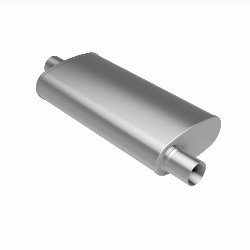 MagnaFlow Muffler Trb SS 4X9 18 2.5/2.5