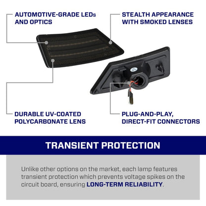 Form Lighting 2019 Ranger LED Sidemarkers (Pair)