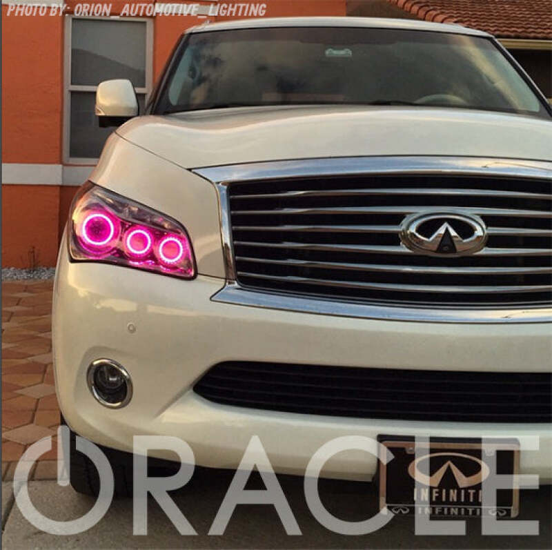 Oracle Infiniti QX56 11-13 Halo Kit - ColorSHIFT w/o Controller