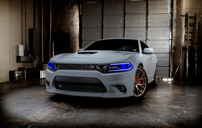 Oracle 15-21 Dodge Charger RGB+W DRL Headlight DRL Upgrade Kit - ColorSHIFT 2