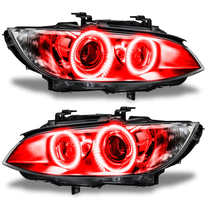Oracle 08-13 BMW M3 Coupe LED Projector Headlight Halo Kit - Red