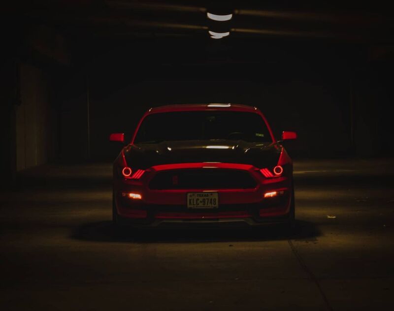 Oracle 15-17 Ford Mustang V6/GT/Shelby DRL w/ Halo Kit - ColorSHIFT w/o Controller