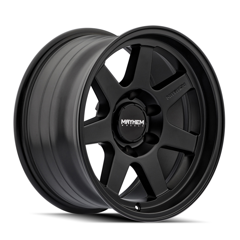 Mayhem 8307 Convoy 17x9 / 6x135 BP / -6mm Offset / 87.1mm Hub Satin Black Wheel
