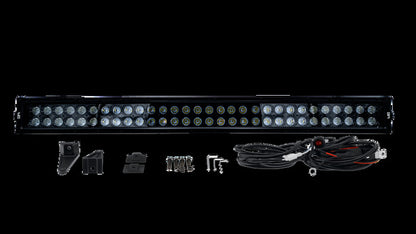 30 Inch Blackout Led Light Bar Combo Beam With Wire Harness Body Armor 4X4