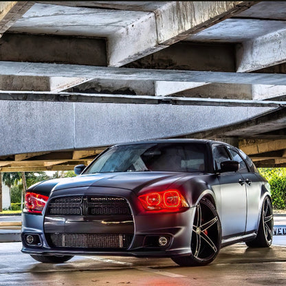 Oracle 11-14 Dodge Charger Dynamic Headlight Halo Kit - ColorSHIFT - Dynamic