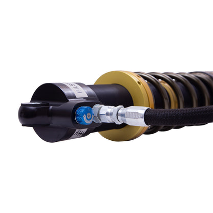 Suspension Shock Absorber and Coil Spring Assembly Monotube Rear Left Can-Am Maverick X3 Max RS Turbo R Type III Hard Anodized Black Hawk Powersports Bilstein