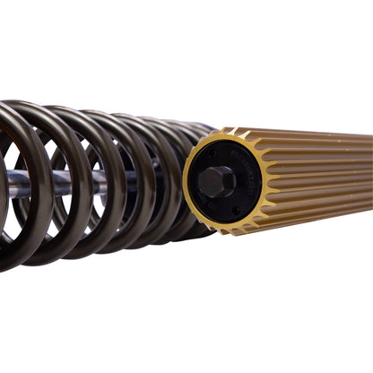 Suspension Shock Absorber and Coil Spring Assembly Monotube Rear Left Can-Am Maverick X3 Max RS Turbo R Type III Hard Anodized Black Hawk Powersports Bilstein