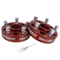 Jeep Hub Centric Wheel Adapters 5X4.5 to 5X5 1.50 Inch Width Synergy MFG