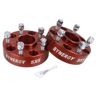 Jeep Hub Centric Wheel Spacers 5X5 1/2-20 UNF Stud Size Synergy MFG