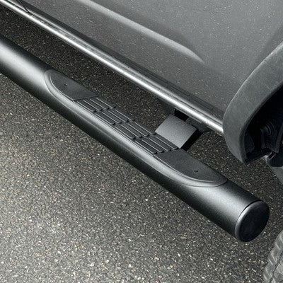 4000 Series Side Steps W/ Mounting Bracket Kit Textured Black 2021-2025 Ford Bronco Go Rhino