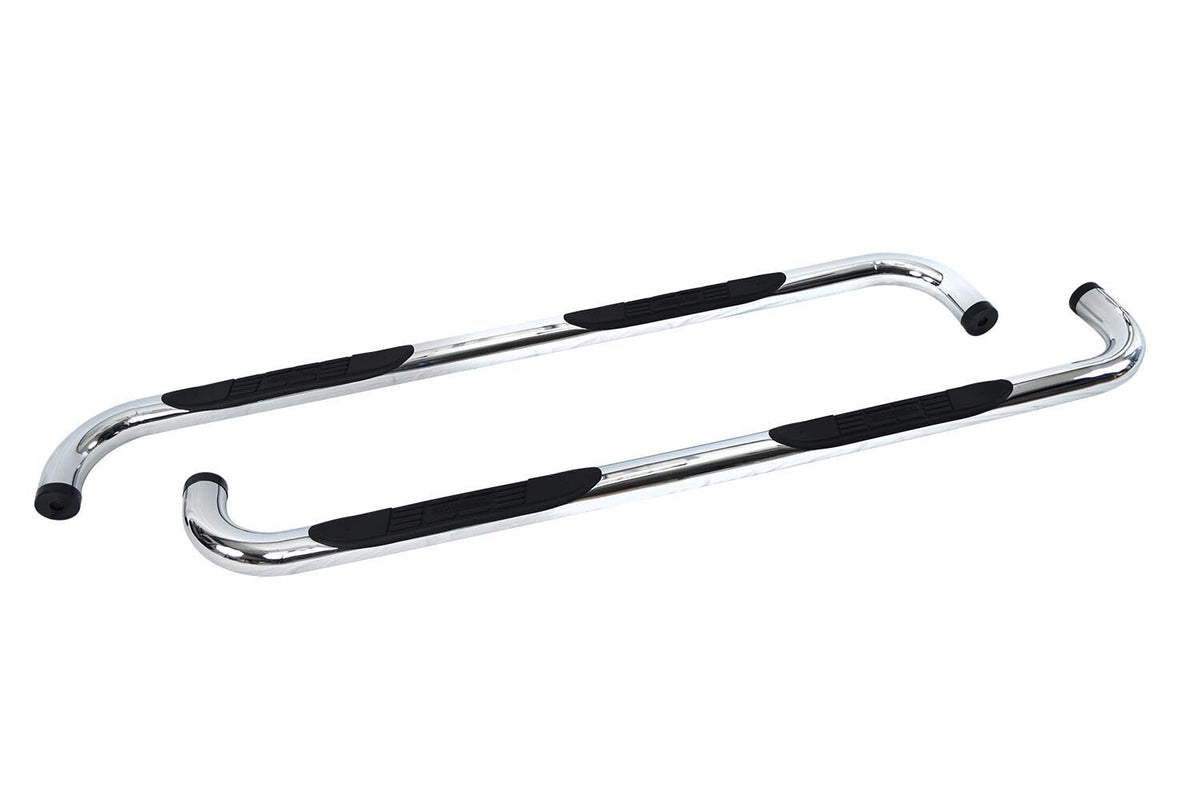 4000 Series SideSteps With Mountins Bracket Kit Polished Stainless Steel 1980-1996 Ford F-150/F-250 F-350 Go Rhino