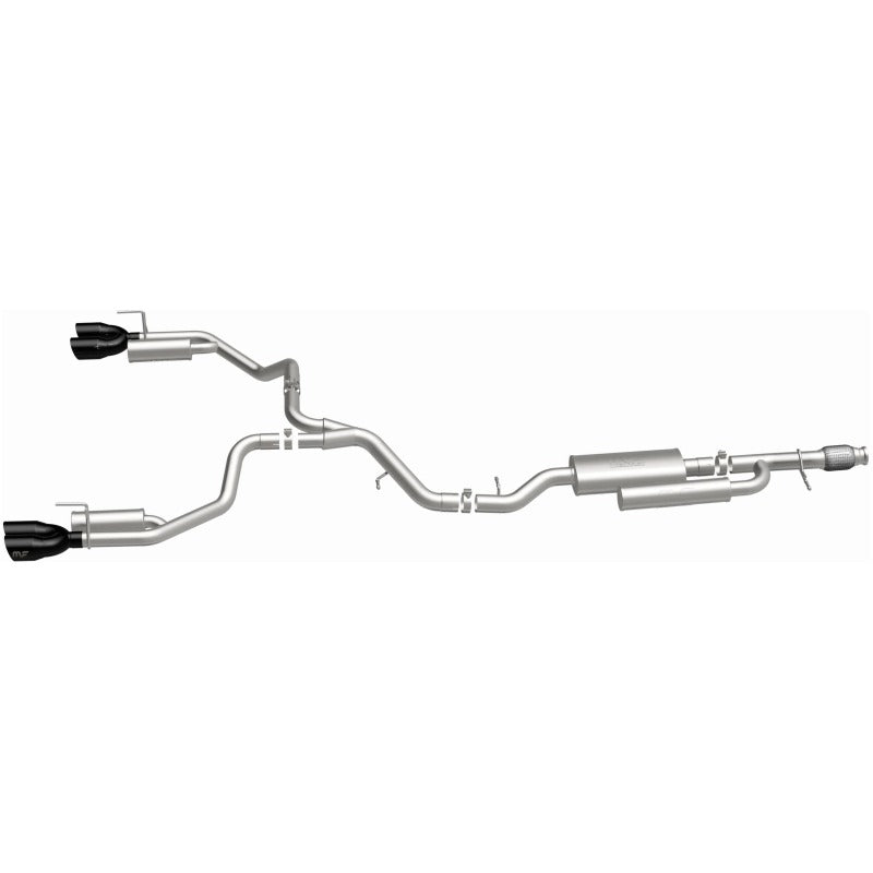 MagnaFlow 2021 Chevrolet Tahoe V8 5.3L Street Series Cat-Back Exhaust - Black Chrome Tips