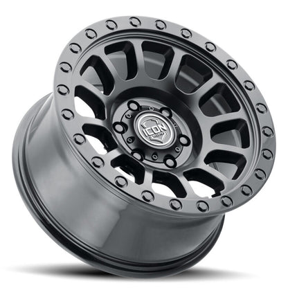 ICON Hulse 18x9 8x170 6mm Offset 5.25in BS Double Black