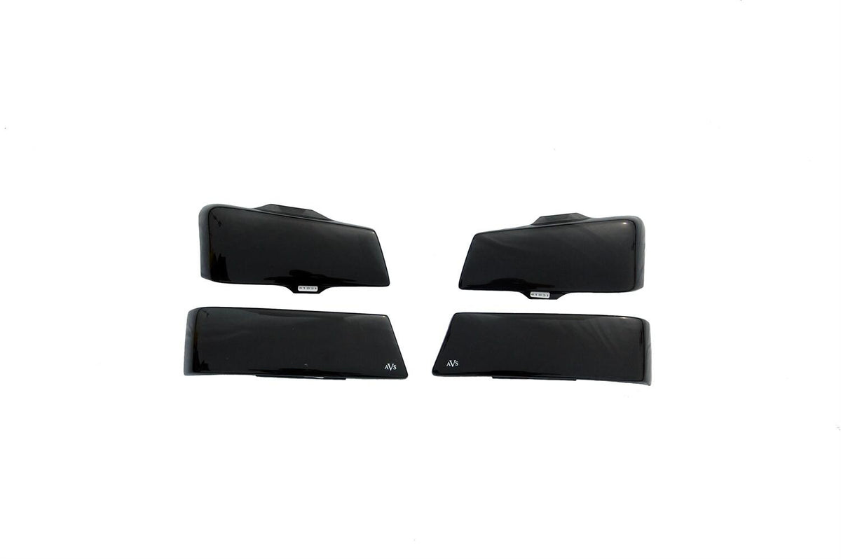 Headlight Covers for 2002-2007 Chevrolet Avalanche 1500/Avalanche 2500/Silverado 1500 Smoke Black Out 2pc. AVS