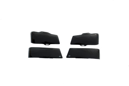 Headlight Covers for 2002-2007 Chevrolet Avalanche 1500/Avalanche 2500/Silverado 1500 Smoke Black Out 2pc. AVS