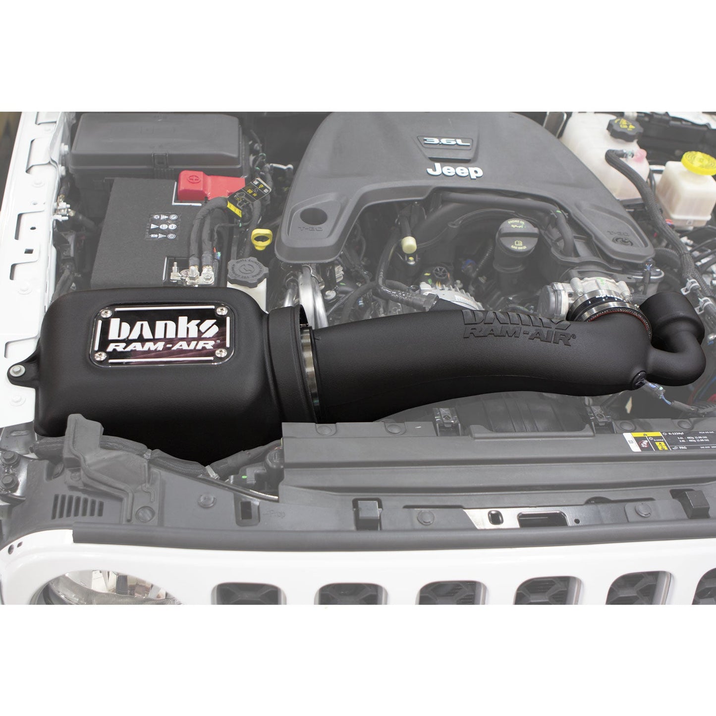 2018-2023 Jeep Wrangler 3.6L GAS Banks Ram-Air®