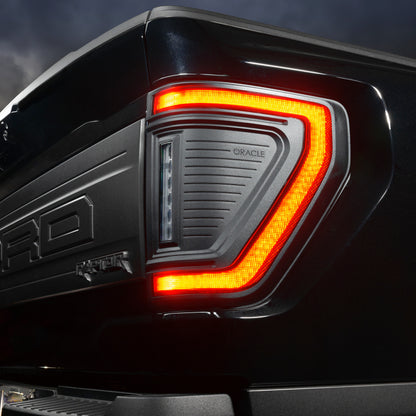 Oracle Lighting 21-24 Ford F-150 (Black Series) Flush Style LED Tail Lights