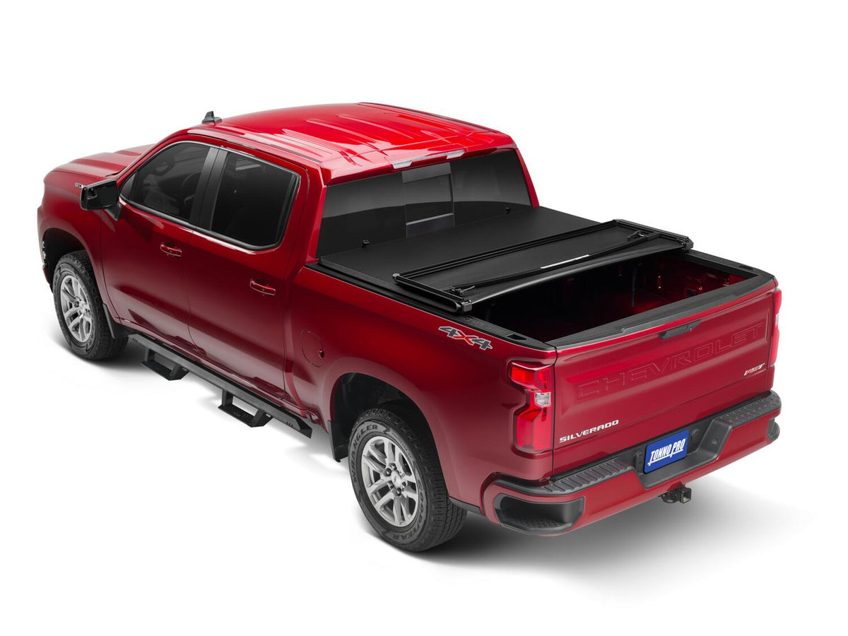 Soft Folding Tonneau Cover 19-26 Silverado/Sierra 1500 6 Foot 7 Inch Tonno Pro