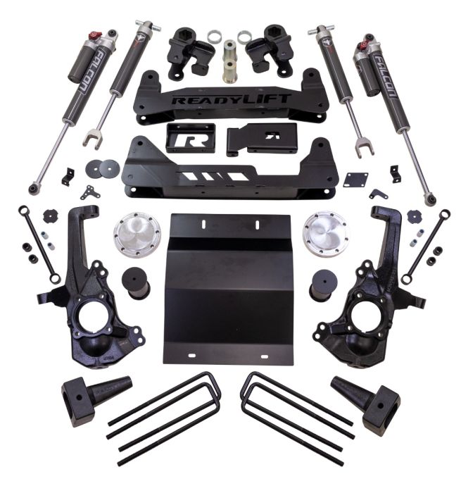 6 Inch MAX2.1 Suspension System W/ Falcon 2.1 Shocks- 2020-2025 Silverado/Sierra 2500HD/3500HD ReadyLIFT