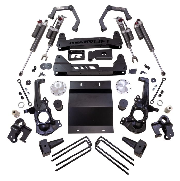 8 Inch MAX3.3 Suspension System W/ Falcon 3.3 Shocks And Fab Upper Control Arms Arms 2020-2025 Silverado/Sierra 2500HD/3500HD ReadyLIFT