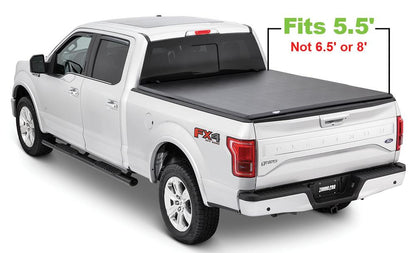Soft Folding Tonneau Cover 15-20 Ford F-150 5 Foot 7 Inch Tonno Pro