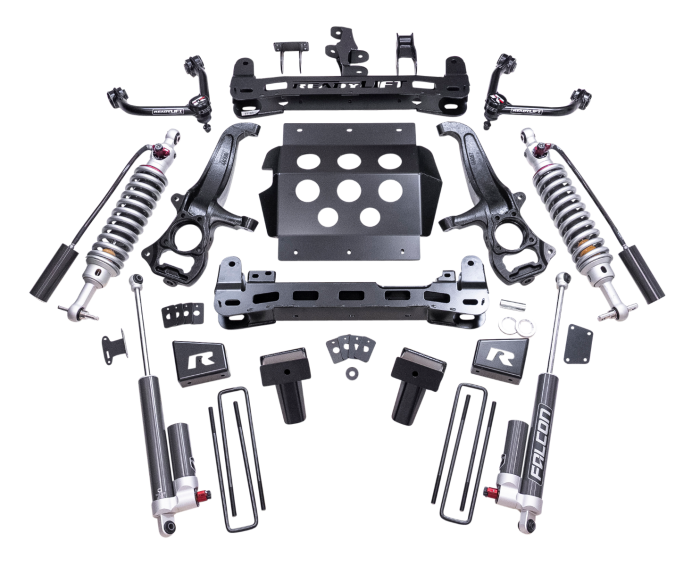 6 Inch MAX3.3 Suspension System 2019-2024 Silverado/Sierra 1500 With Falcon 3.3 Shocks ReadyLIFT