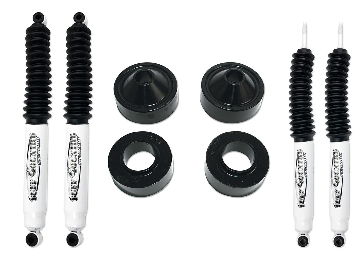 2 Inch Lift Kit 07-18 Jeep Wrangler JK 2 & 4 Door Tuff Country