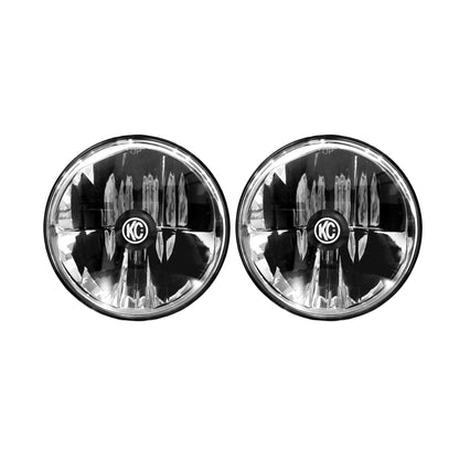 Jeep Head Lights Gravity LED 7 Inch Jeep Wrangler TJ Pair KC HiLiTES