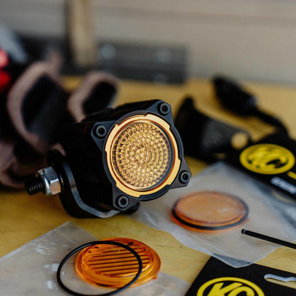 LED Light Bar Flex Era 1 Lens Flood Performance Yellow KC HiLiTES