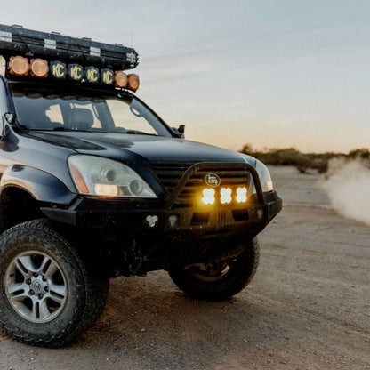 LED Light Bar Lens Flex Era 4 Spot Performance Yellow KC HiLiTES