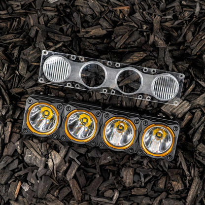 LED Light Bar Lens Flex Era Bar Spot Clear KC HiLiTES