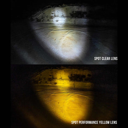 LED Light Bar Lens Flex Era Bar Spot Yellow KC HiLiTES