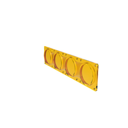 LED Light Bar Lens Flex Era Bar Spot Yellow KC HiLiTES