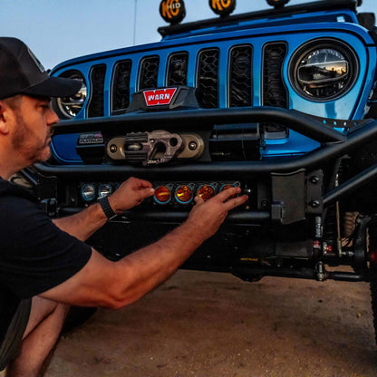 LED Light Bar Lens Flex Era Bar Combo Yellow KC HiLiTES