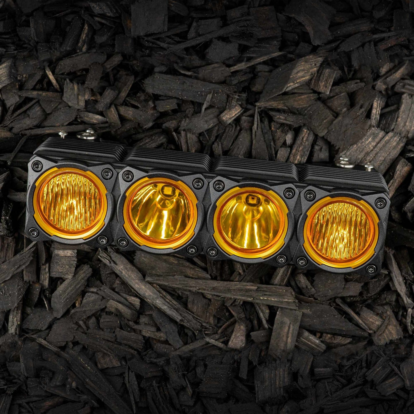 LED Light Bar Lens Flex Era Bar Combo Yellow KC HiLiTES