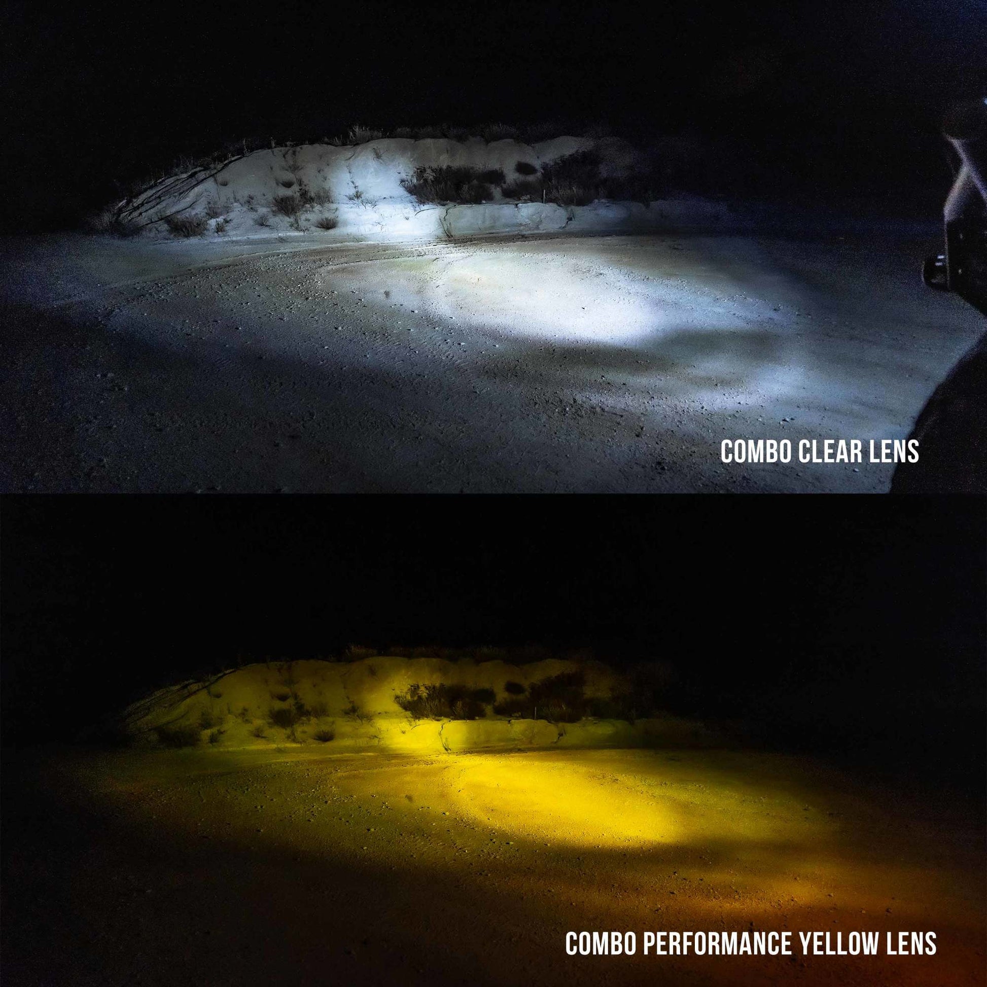 LED Light Bar Lens Flex Era Bar Combo Yellow KC HiLiTES