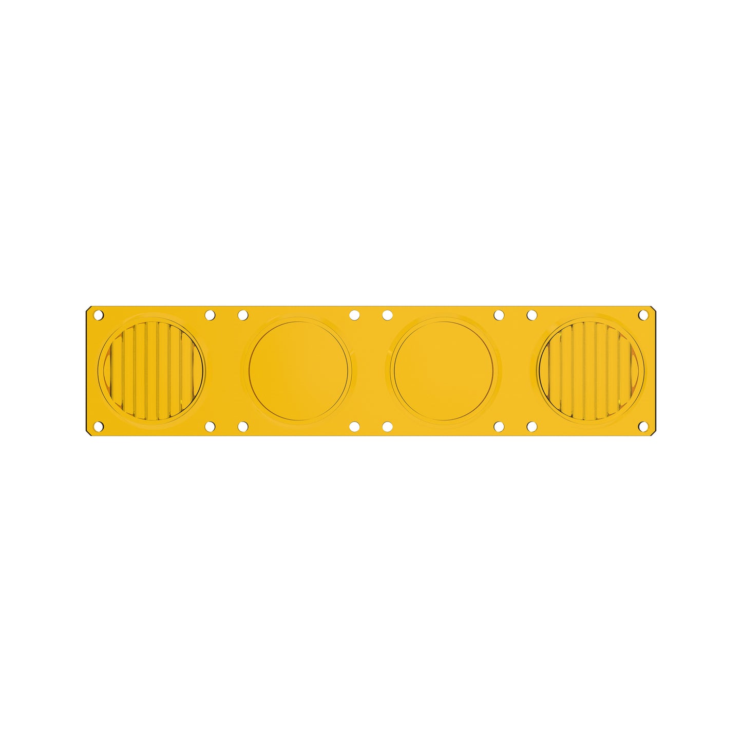 LED Light Bar Lens Flex Era Bar Combo Yellow KC HiLiTES