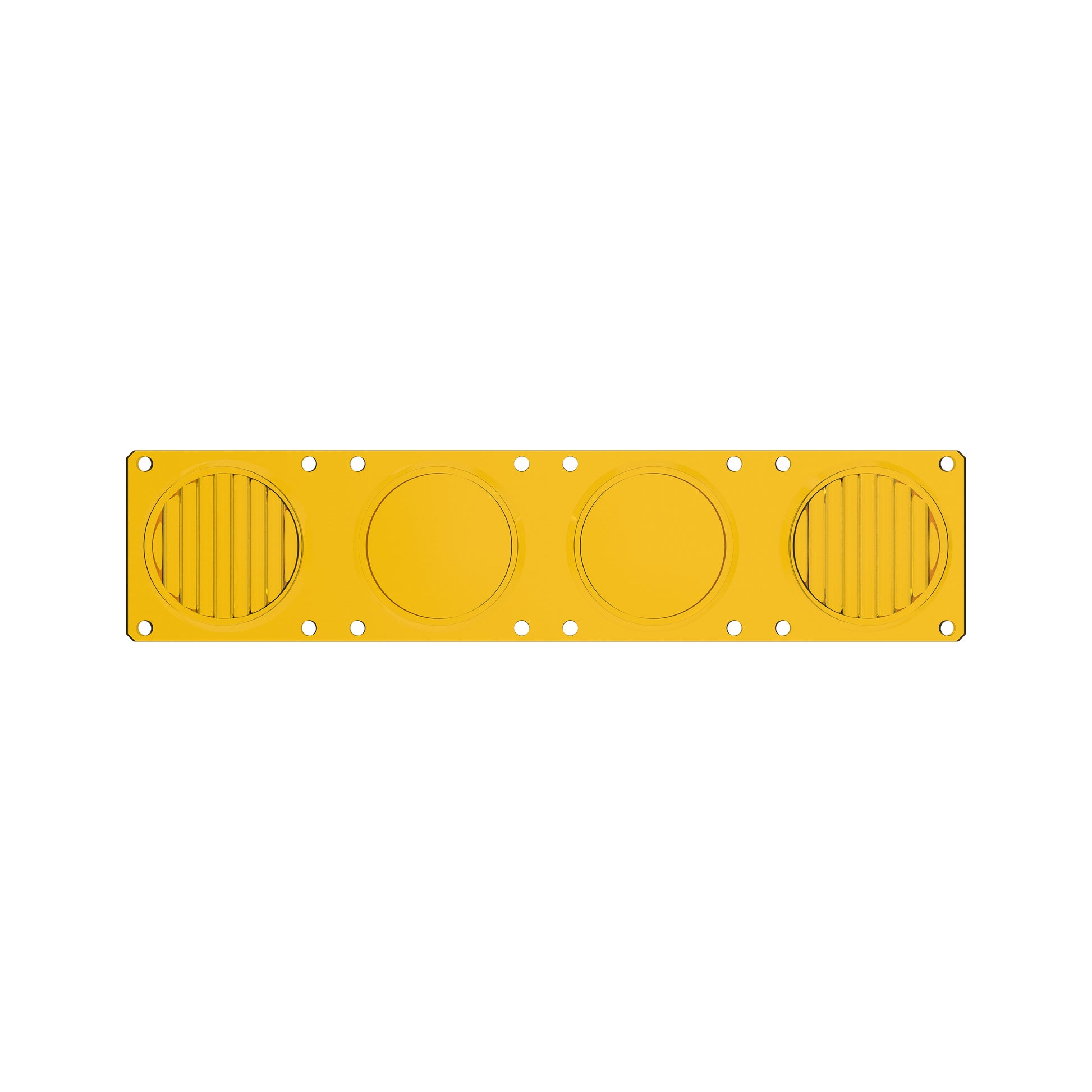 LED Light Bar Lens Flex Era Bar Combo Yellow KC HiLiTES