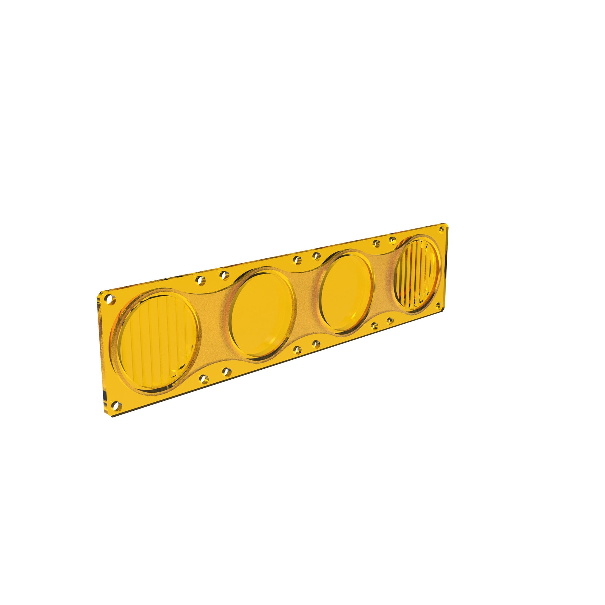 LED Light Bar Lens Flex Era Bar Combo Yellow KC HiLiTES