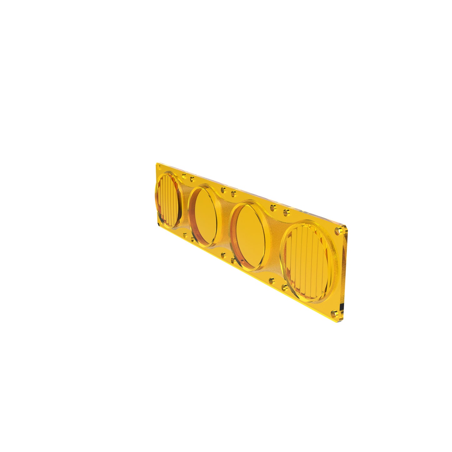 LED Light Bar Lens Flex Era Bar Combo Yellow KC HiLiTES
