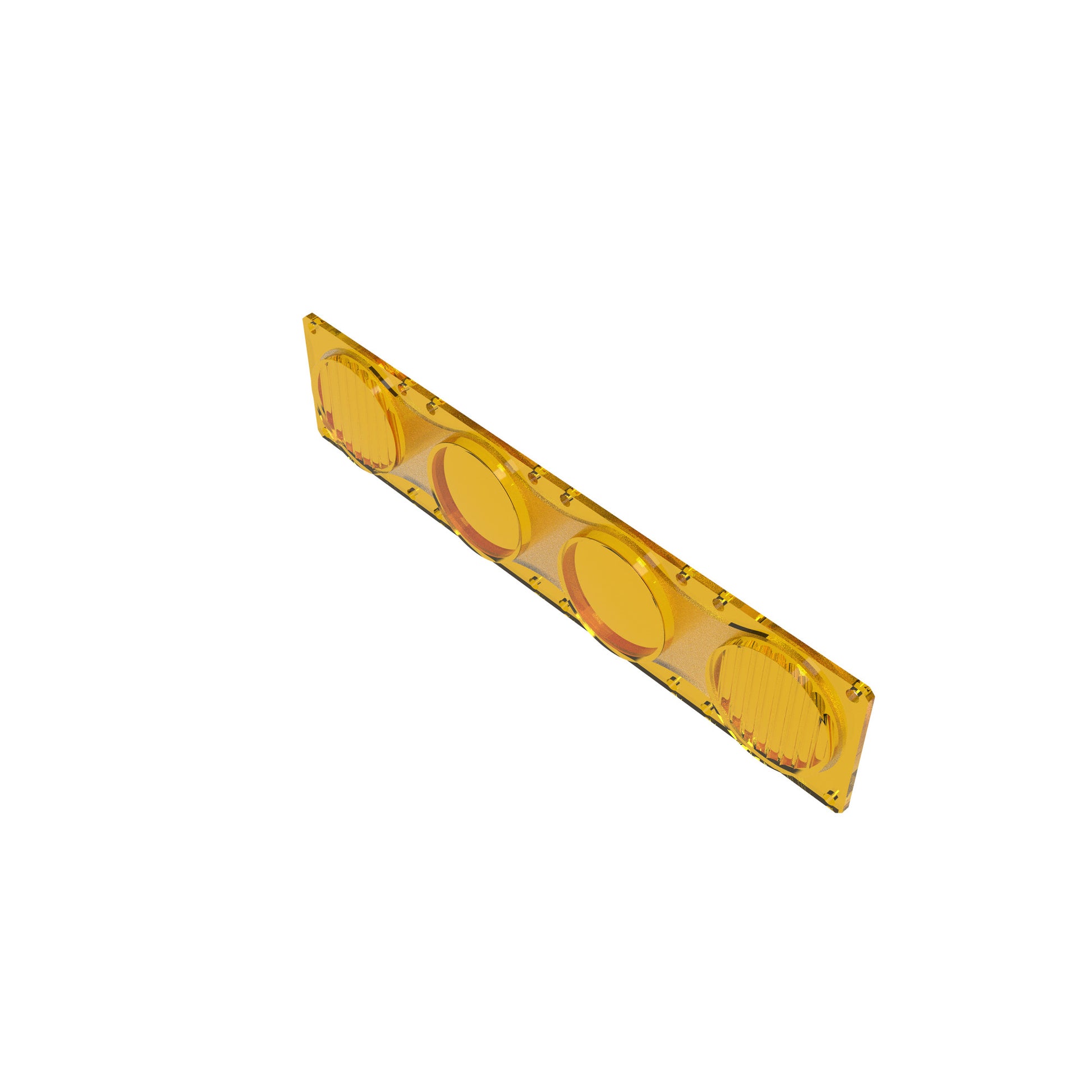 LED Light Bar Lens Flex Era Bar Combo Yellow KC HiLiTES