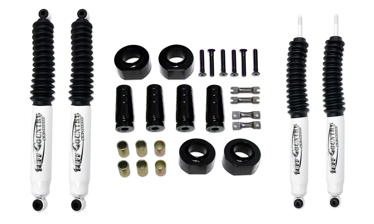 2 Inch Lift Kit 97-06 Jeep Wrangler TJ Tuff Country