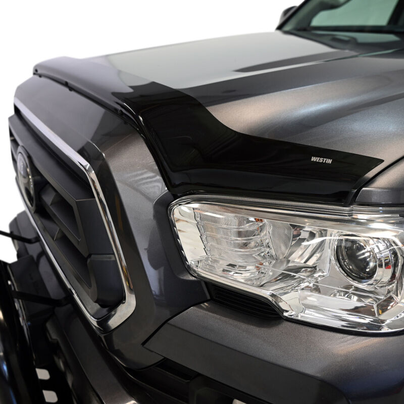 Westin 2016-2018 Toyota Tacoma Platinum Bug Shield - Smoke