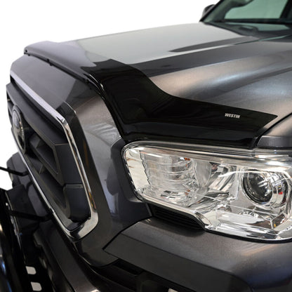 Westin 2016-2018 Toyota Tacoma Platinum Bug Shield - Smoke