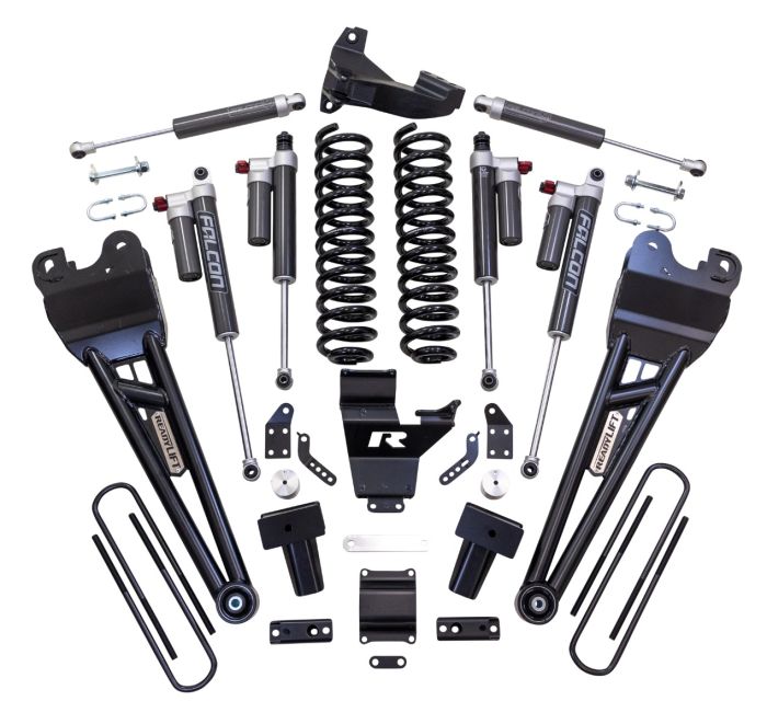 4 Inch Coil Spring Suspension System With Falcon MAX3.3 Shocks And Radius Arms 2023-2025 Ford Super Duty F-250/F-350 4WD ReadyLIFT