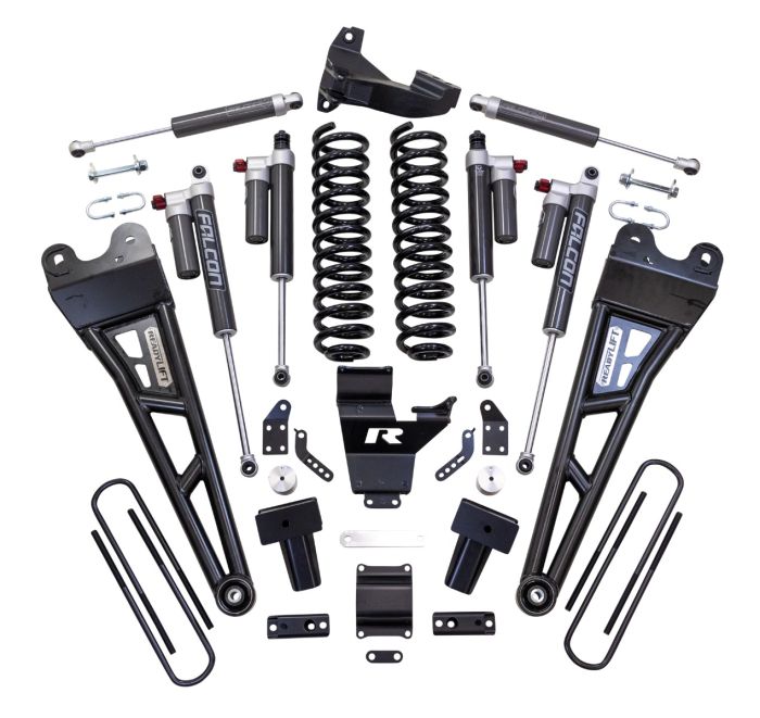 4 Inch Coil Spring Suspension System With Falcon MAX3.3 Shocks And Radius Arms 2017-2022 Ford Super Duty F-250/F-350 4WD ReadyLIFT